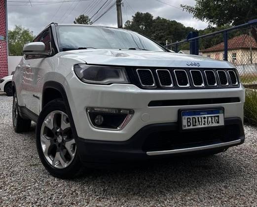 JEEP COMPASS 2.0 16V FLEX LIMITED AUTOMÁTICO JEEP COMPASS 2.0 16V FLEX LIMITED AUTOMÁTICO